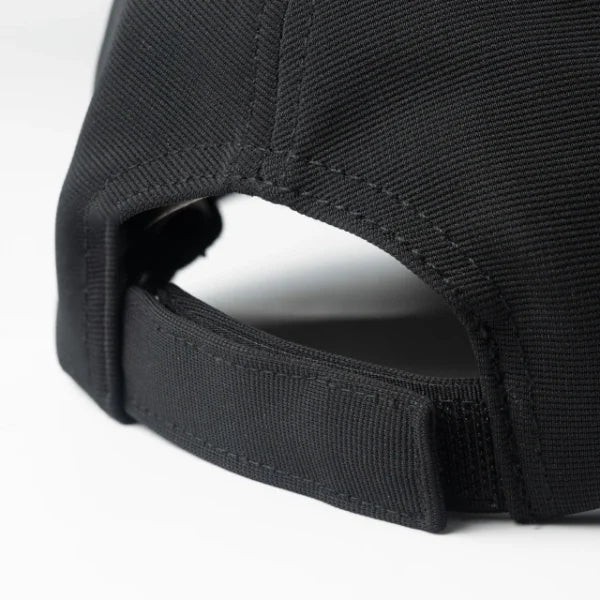 Unisex Baseball Ottoman Cap Black